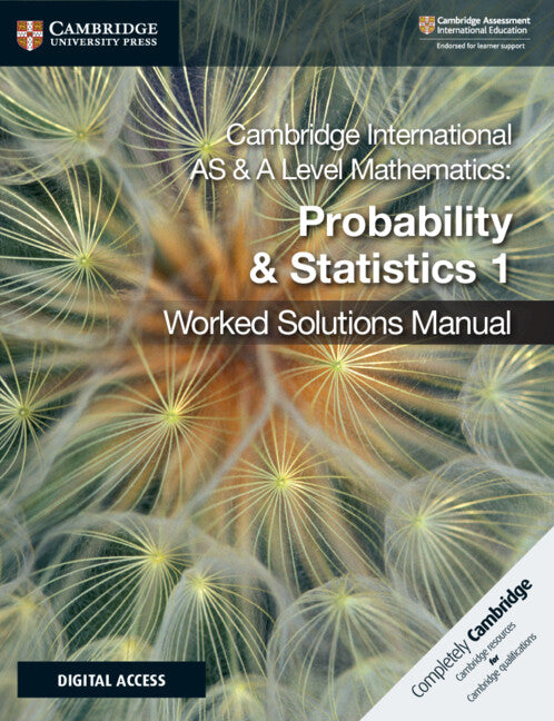 Cambridge International AS & A Level Mathematics Probability & Statistics 1