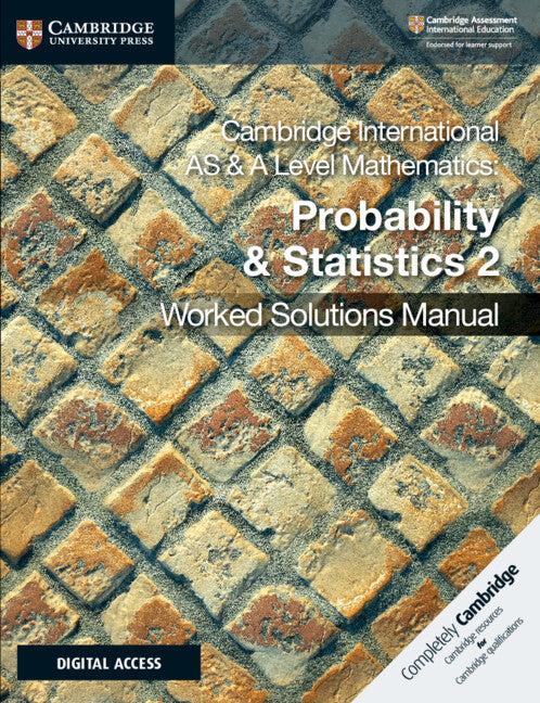 Cambridge International AS & A Level Mathematics Probability & Statistics 2