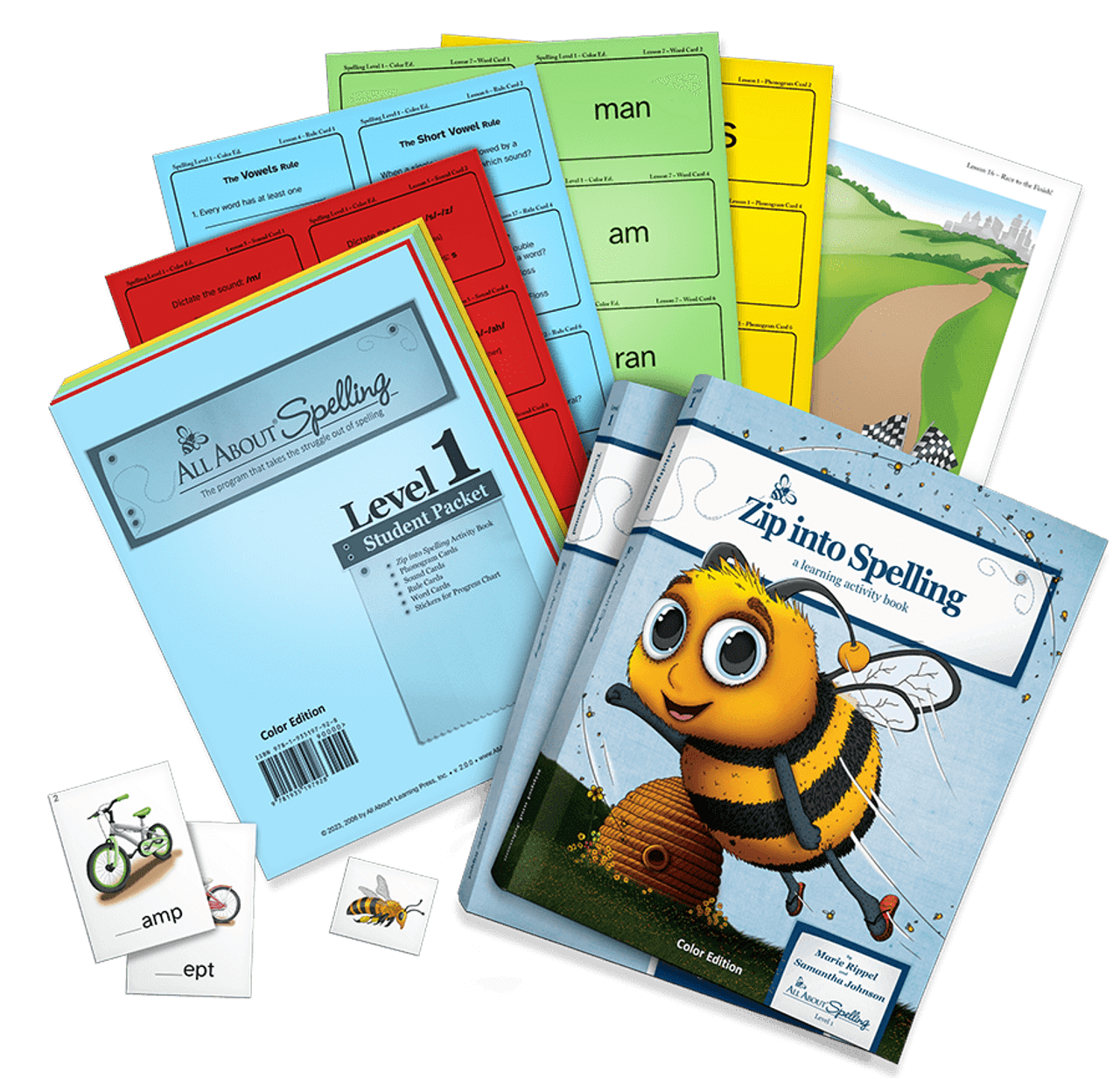 All About Spelling Level 1 Materials - Colour Edition