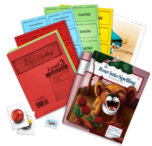 All About Spelling Level 3 Materials - Colour Edition