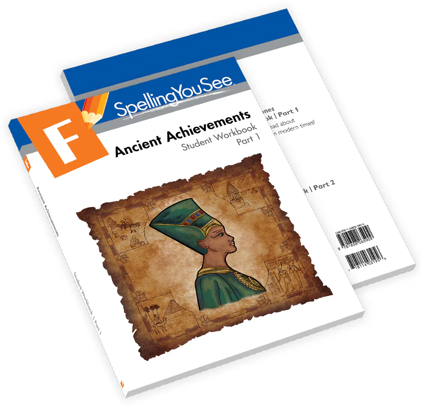 Ding & Ancient Achievements: Spelling You See Level F 2nd Edition