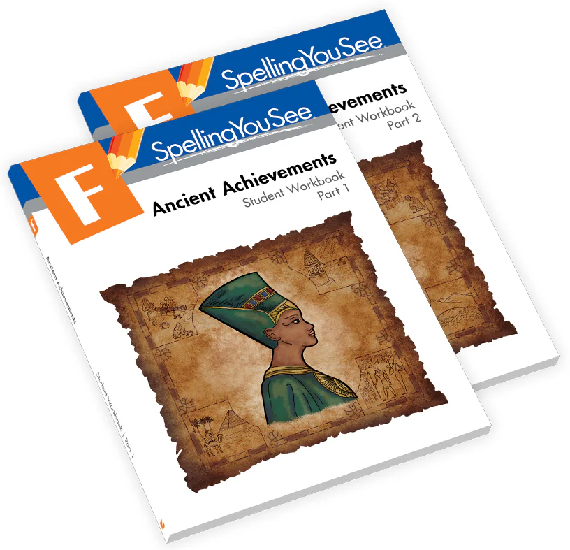 Ding & Ancient Achievements: Spelling You See Level F 2nd Edition