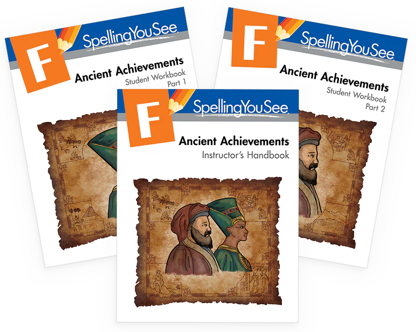 Ding & Ancient Achievements: Spelling You See Level F 2nd Edition