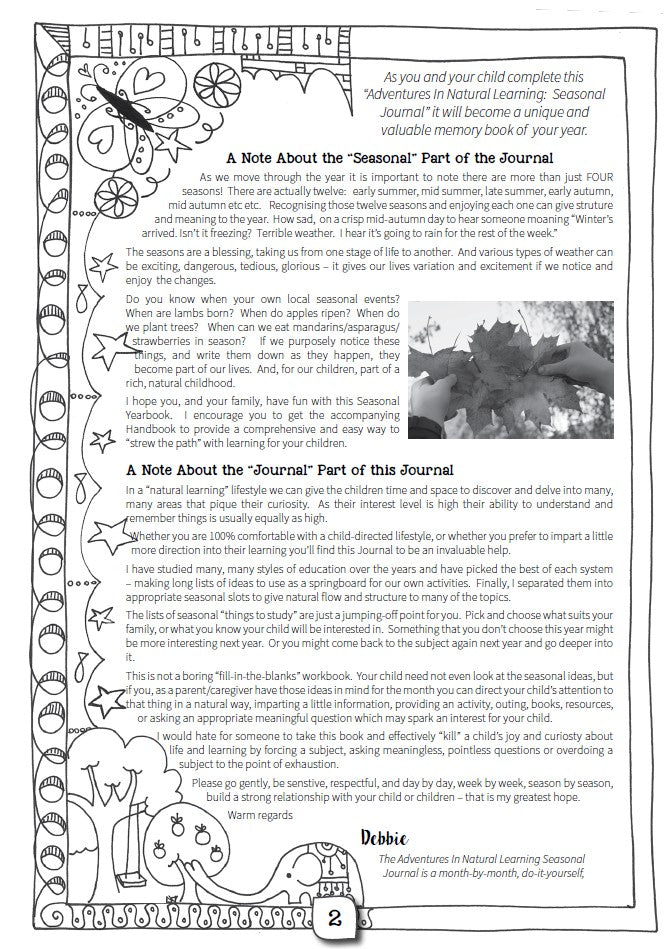 Seasonal Journal