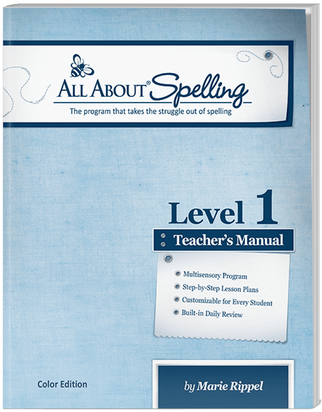 All About Spelling Level 1 Materials - Colour Edition