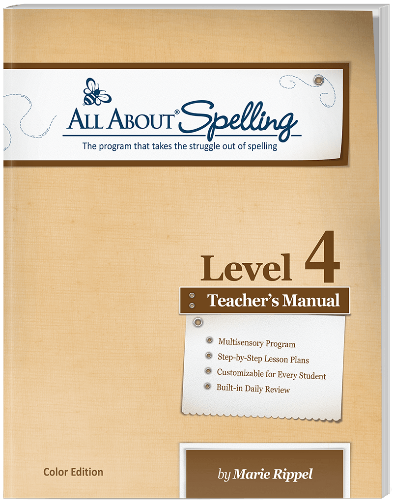 All About Spelling Level 4 Materials - Colour Edition