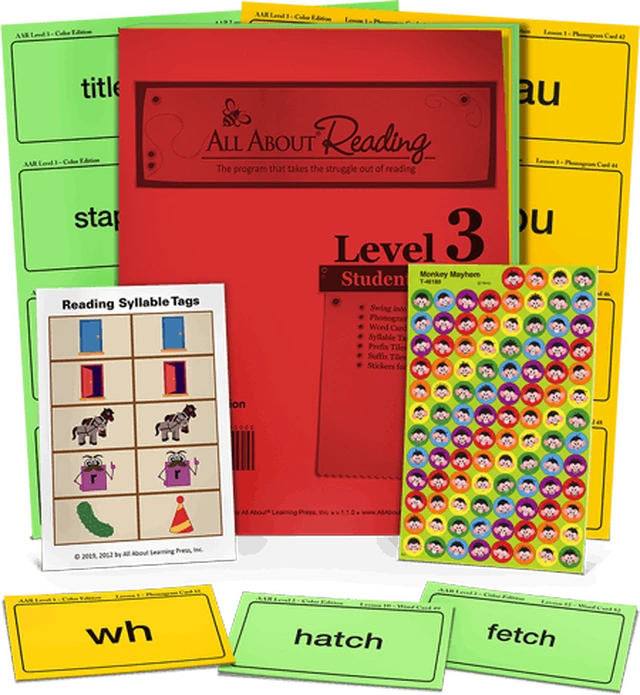 All About Reading Level 3 Individual Products