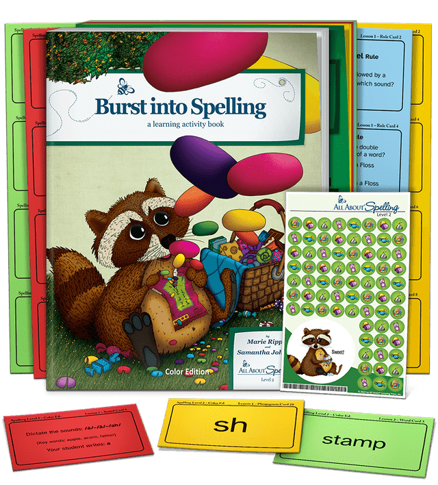 All About Spelling Level 2 Materials - Colour Edition