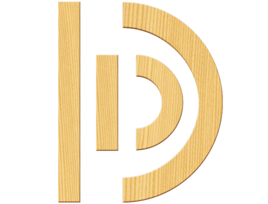 Wood Pieces Set for Capital Letters