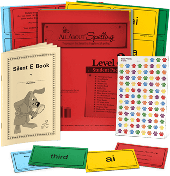 All About Spelling Level 3 Black & White Edition Materials