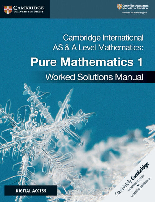 Cambridge International AS & A Level Mathematics Pure Mathematics 1
