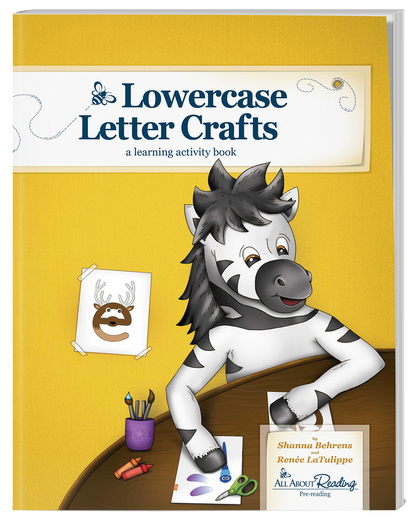 Lowercase Letter Crafts Book