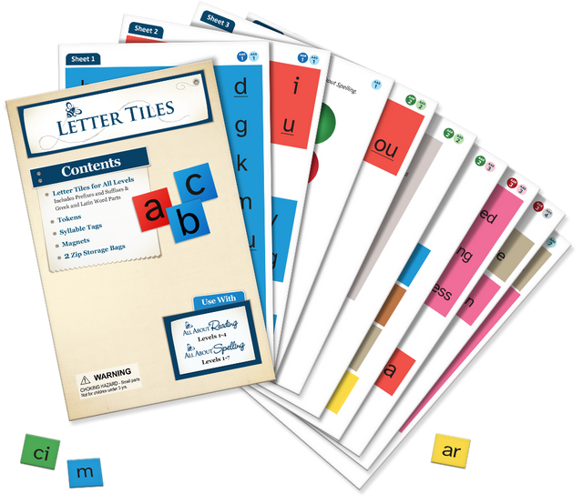 Letter Tiles kit