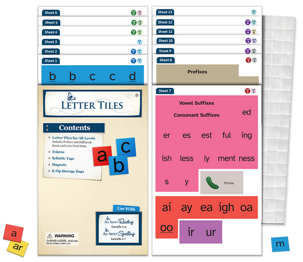 Letter Tiles kit
