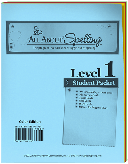 All About Spelling Level 1 Materials - Colour Edition