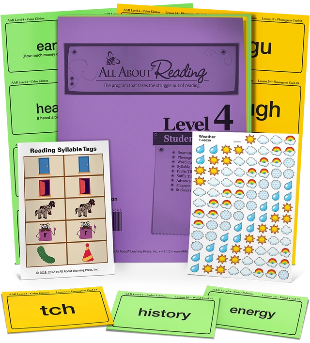 All About Reading Level 4 Individual products