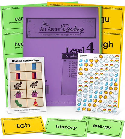 All About Reading Level 4 Individual products