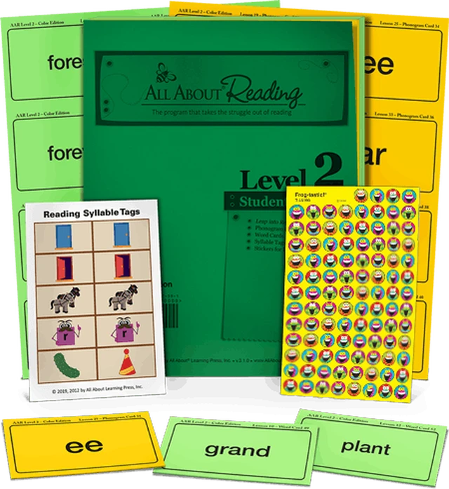 All About Reading Level 2 Individual Products