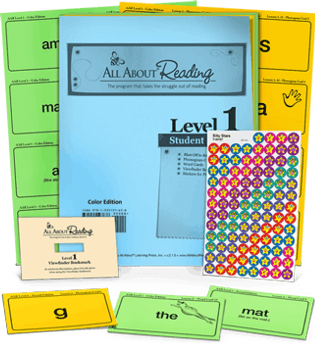 All About Reading Level 1 Materials Kit