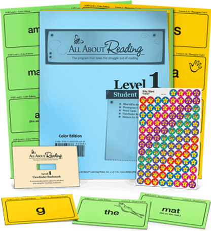 All About Reading Level 1 Materials Kit