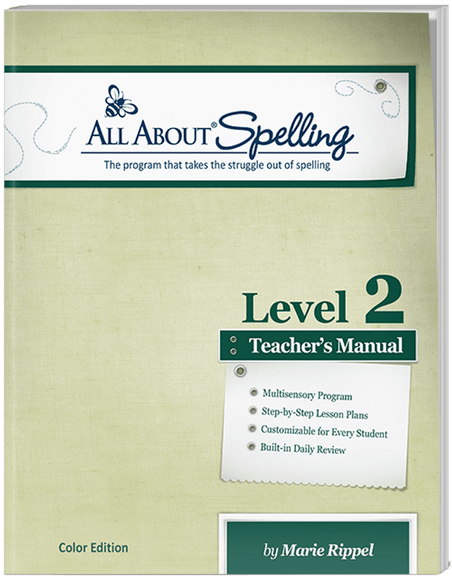 All About Spelling Level 2 Materials - Colour Edition