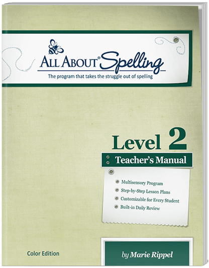 All About Spelling Level 2 Materials - Colour Edition