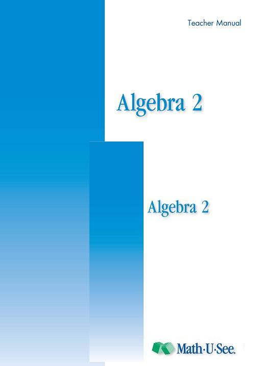 Math.U.See Algebra 2