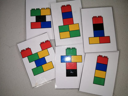 Duplo Block Match Cards