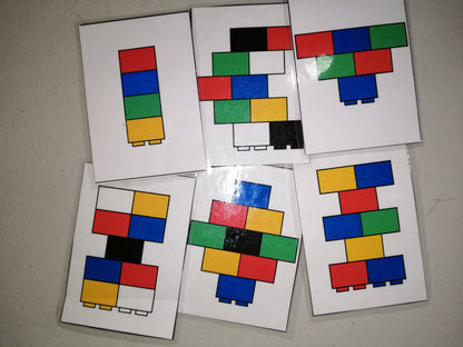 Duplo Block Match Cards