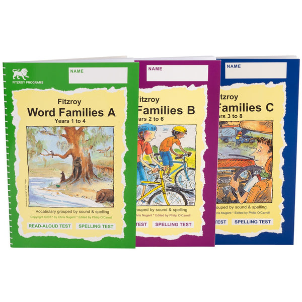 Fitzroy Readers - Word Families