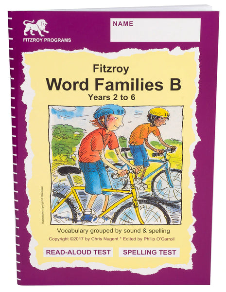 Fitzroy Readers - Word Families