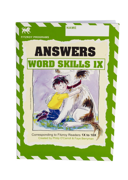 Fitzroy Word Skills Answer Books
