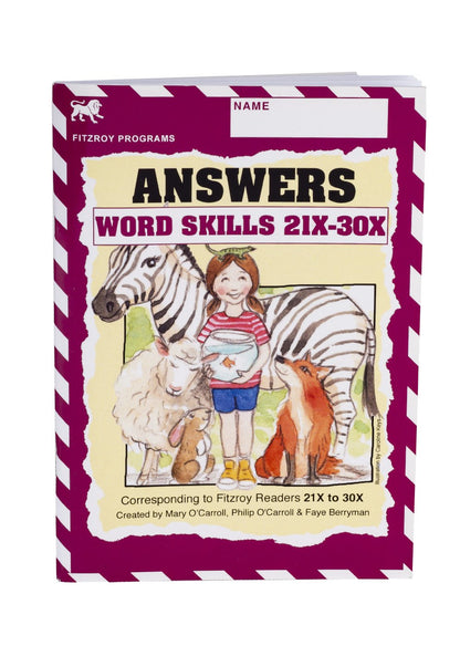 Fitzroy Word Skills Answer Books