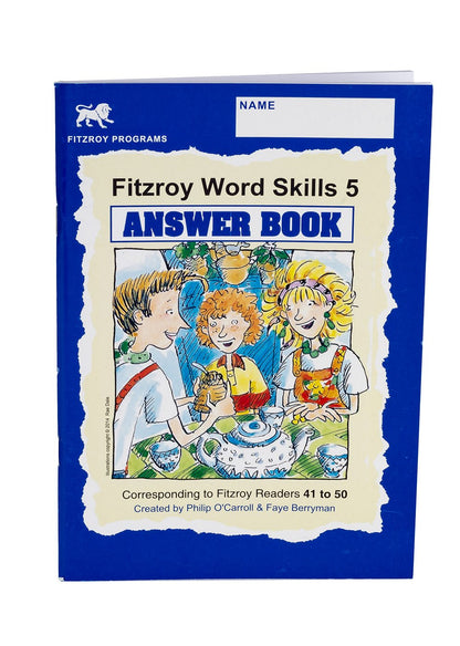 Fitzroy Word Skills Answer Books