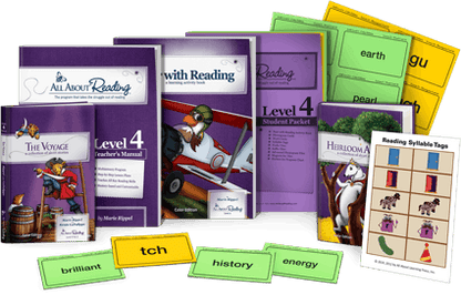 All About Reading Level 4 Materials Kit